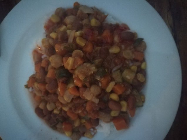 Githeri, the staple food in Nyeri, Kenya