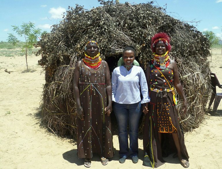 Fashion sense of Turkana ladies